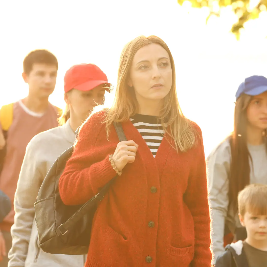 immigrant family arriving in the united states