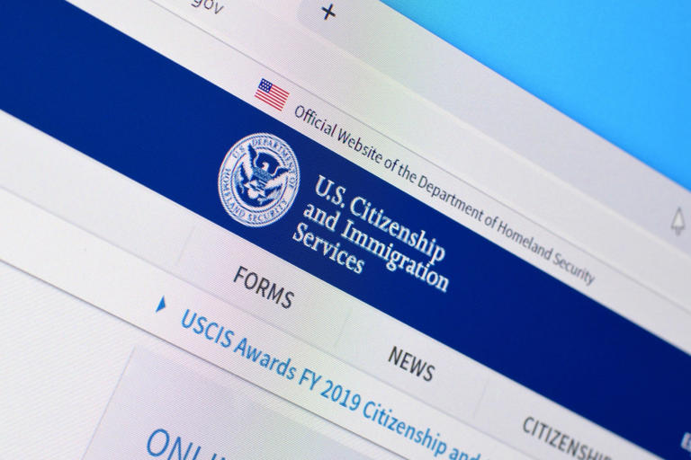 Página de USCIS